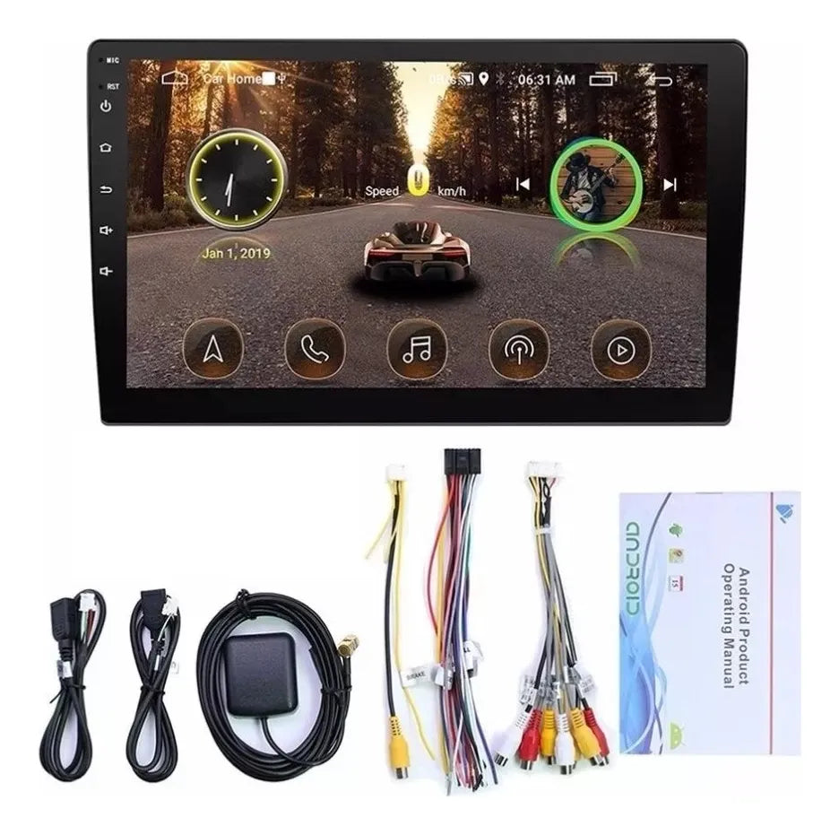 RADIO ANDROID 9 PULGADAS, 2x32 Gigas - Versión 15 CARPLAY
