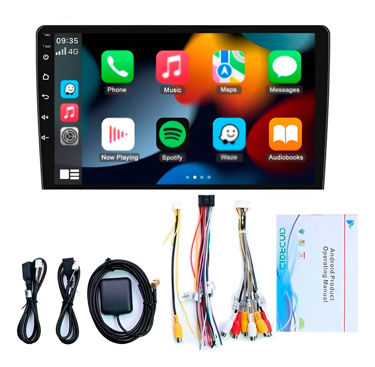 Radio/Pantalla de 4x64 Gigas, CarPlay Versión Android 15