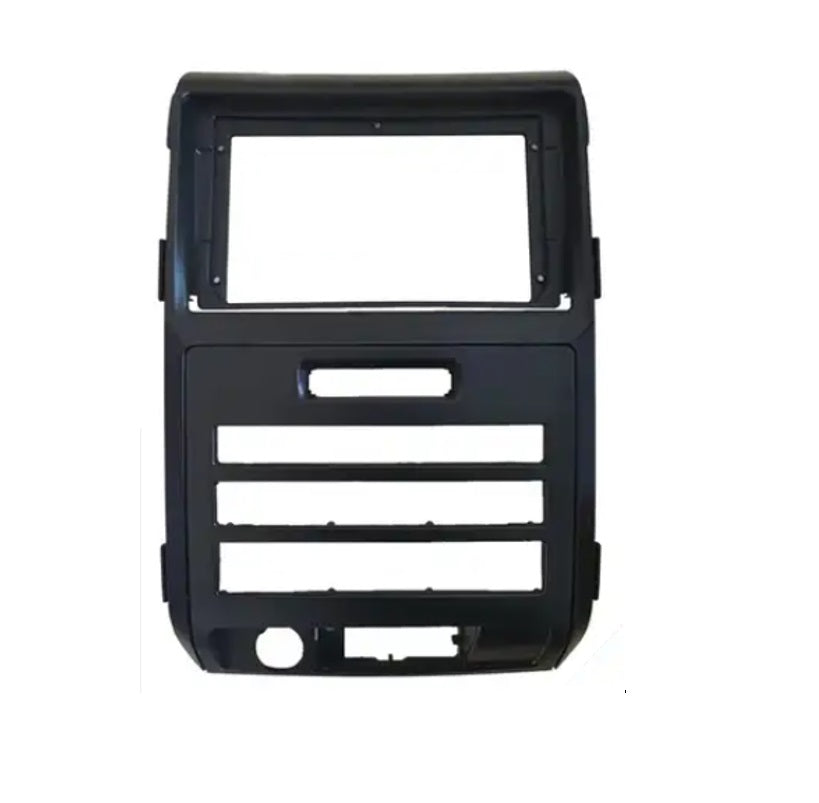 CONSOLA FORD RAPTOR F150 AIRE DIGITAL 2008 A 2014 - 9 (NEGRO OPACO)