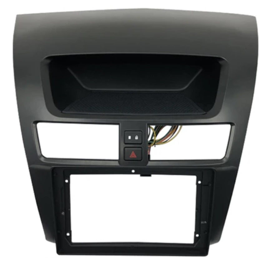 CONSOLA MAZDA BT50 2016 A 2018 - 9 (NEGRO MATE)