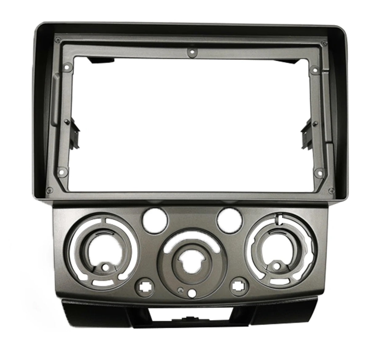 CONSOLA MAZDA BT50, FORD RANGER 2008 A 2015 - 9 (GRIS RATON)