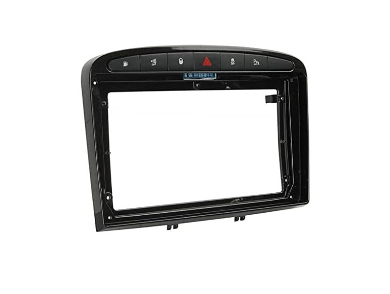 CONSOLA PEUGEOT 308 DE 2007 A 2013 - 9 (NEGRO BRILLANTE)