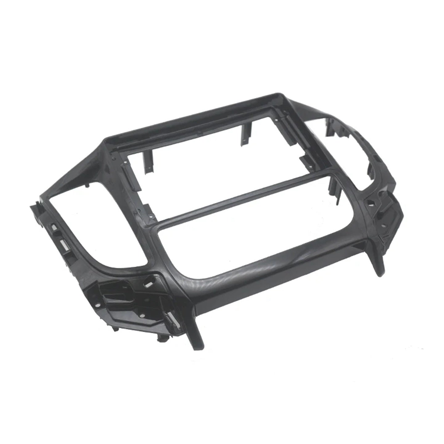 CONSOLA MITSUBISHI L200 SPORTERO AIRE DIGITAL 2020 A 2023 - 9 (NEGRO BRILLANTE)