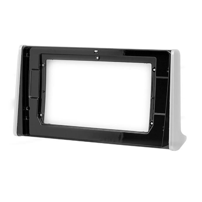 CONSOLA TOYOTA RAV4 2020 A 2022 - 10 (NEGRO BRILLANTE CON GRIS PLATA)