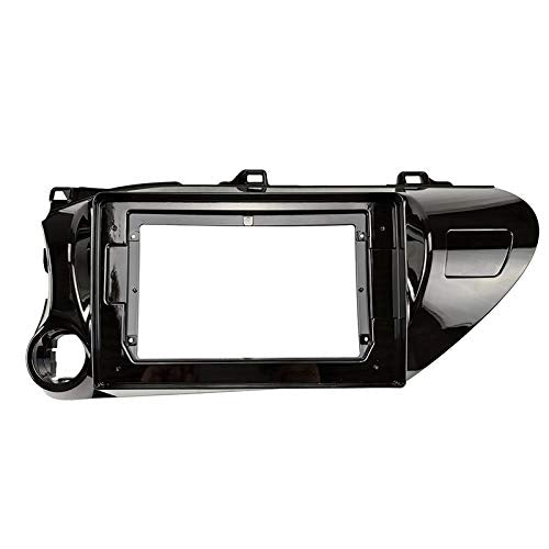 CONSOLA TOYOTA HILUX, REVO 2016 A 2024 - 10 (NEGRO BRILLANTE)