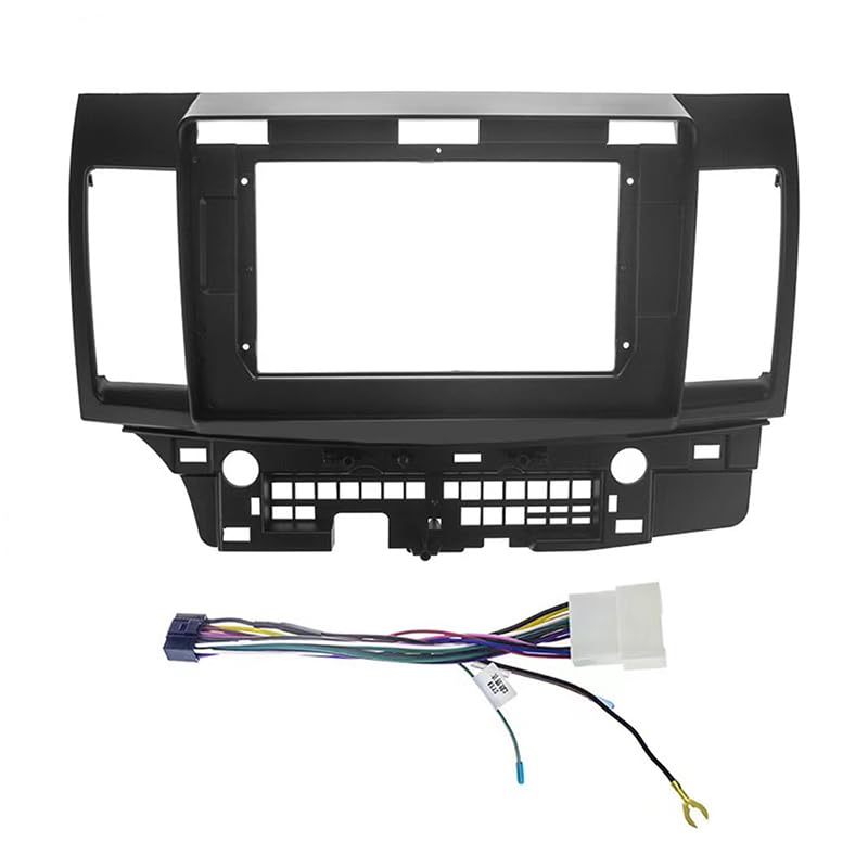 CONSOLA MITSUBISHI LANCER 2008 A 2016 - 9 (NEGRO MATE)