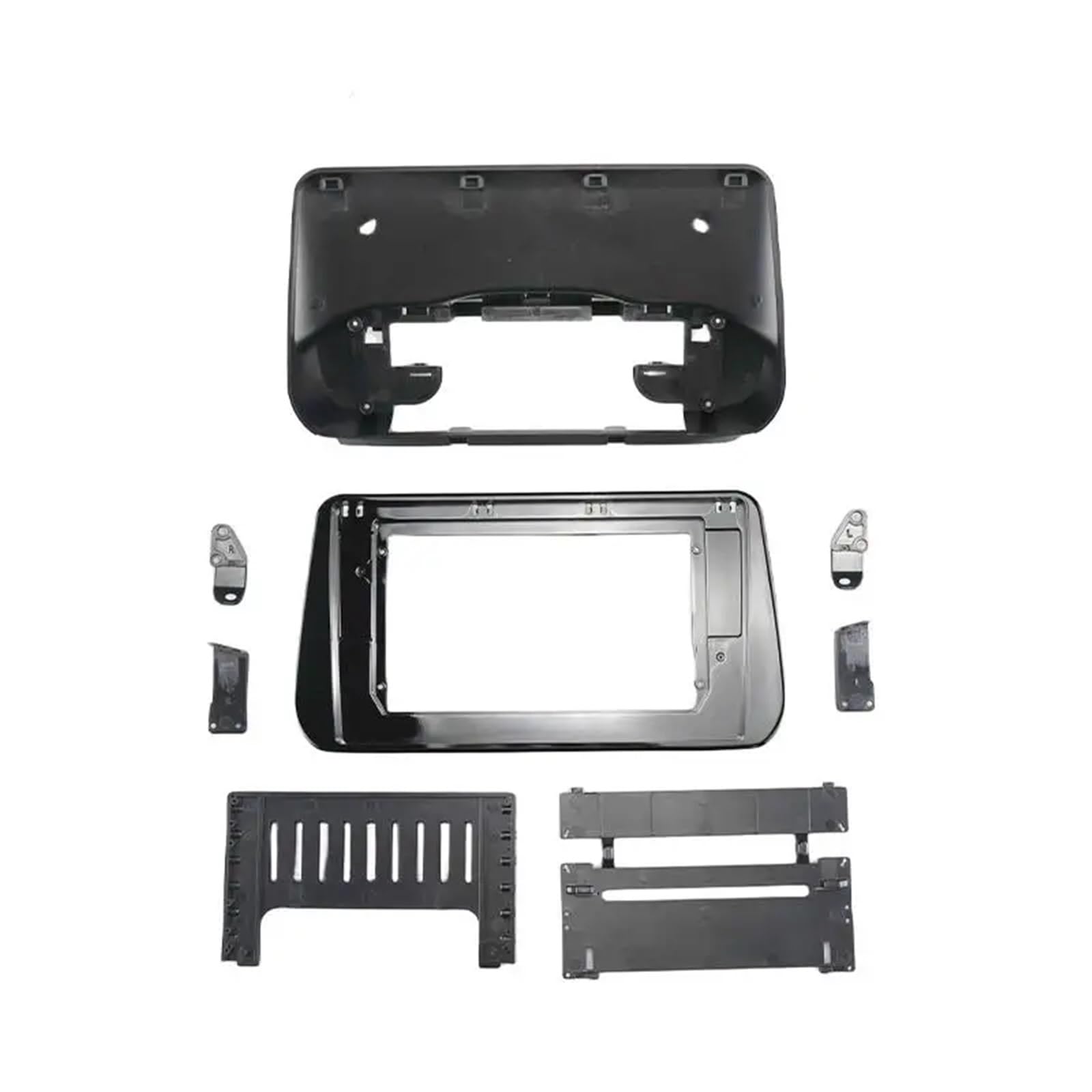 CONSOLA HYUNDAI SANTA FE 2018 A 2020 - 10 (NEGRO BRILLANTE)