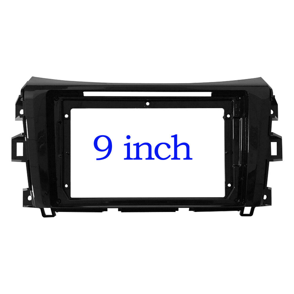 CONSOLA NISSAN NP300 FRONTIER, RENAULT ALASKAN MARCO 2016 A 2023 - 10 (NEGRO OPACO)