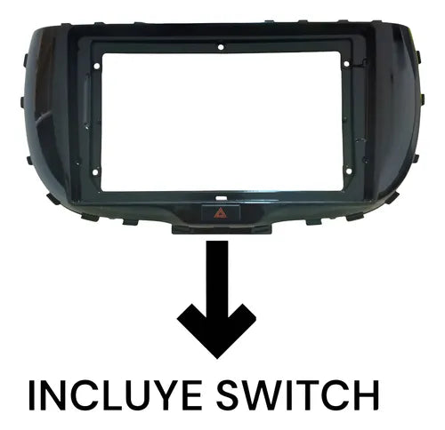CONSOLA KIA SOUL 2020 - 9 (NEGRO BRILLANTE)