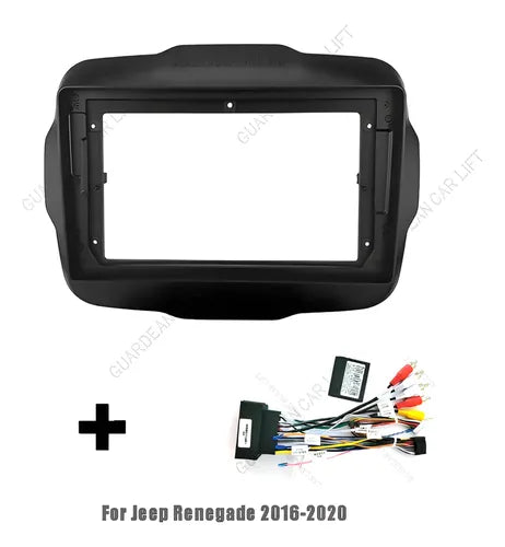 CONSOLA JEEP RENEGADE 2015 A 2024 - 9 (NEGRO MATE)