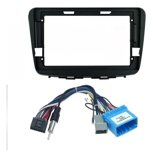 CONSOLA SUZUKI BALENO + PACHA 2017 A 2022 - 9 (NEGRO MATE)