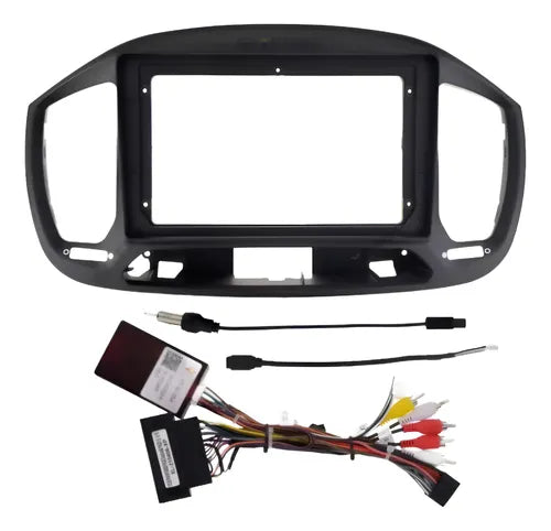 CONSOLA FIAT UNO 2015 A 2020 - 9 (NEGRO MATE)