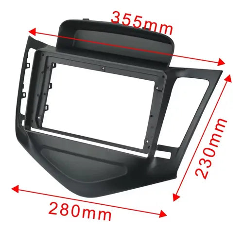 CONSOLA CHEVROLET CRUZE 2010 A 2012 - 9 (NEGRO MATE)