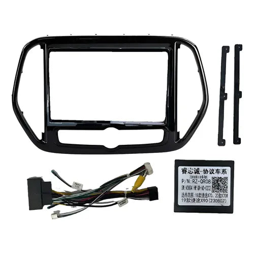 CONSOLA JETOUR X70 2023 A 2025 - 10 (NEGRO BRILLANTE)
