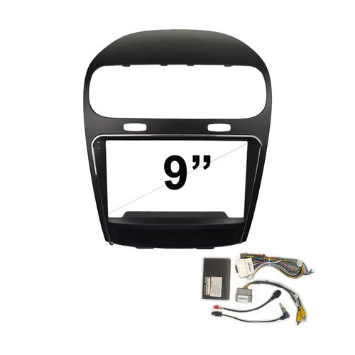 CONSOLA DODGE JOURNEY 2011 A 2019 - 9 (NEGRO MATE)