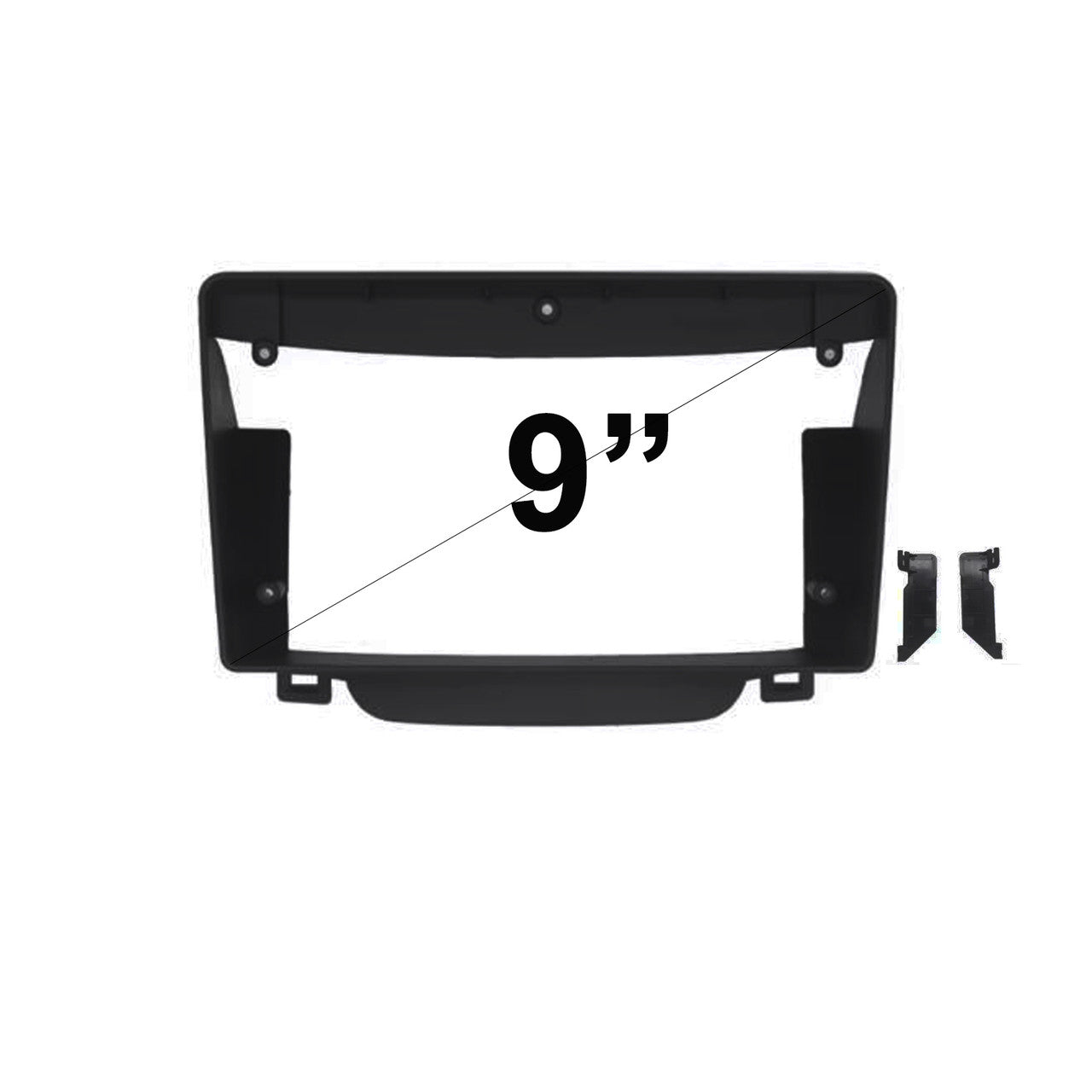 CONSOLA HYUNDAI I30 2013 A 2015 - 9 (NEGRO MATE)