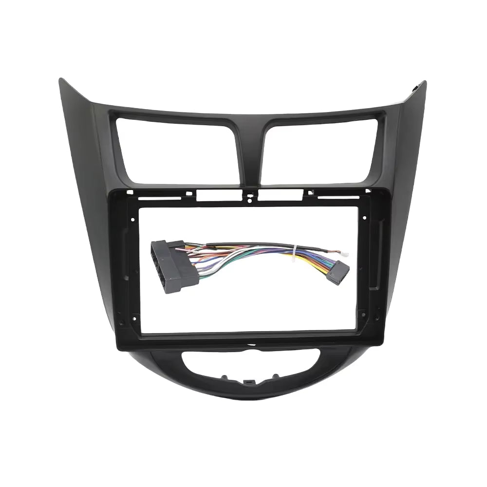 CONSOLA HYUNDAI I25 2012 A 2016 - 9 (NEGRO BRILLANTE)