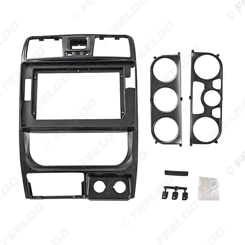 CONSOLA GREAT WALL WINGLE CON BOTONES 2008 A 2021 - 10 (NEGRO MATE)
