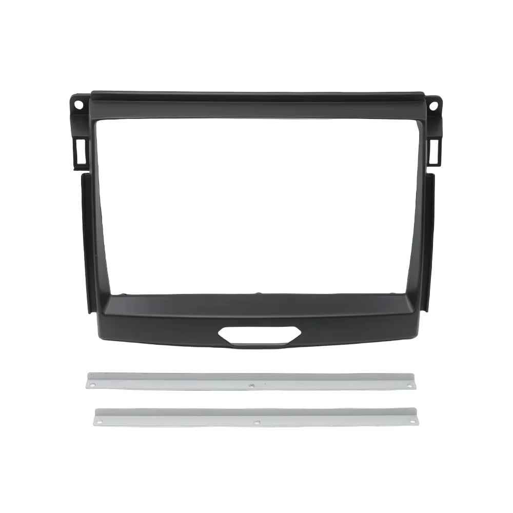 CONSOLA FORD RANGER DOS PIEZAS 2018 A 2023 - 9 (NEGRO OPACO)