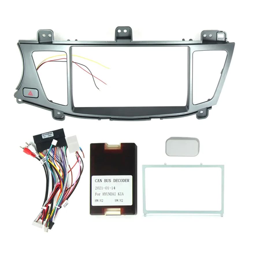 CONSOLA KIA CADENZA 2011 - 9 (GRIS RATON) + CAN BUS