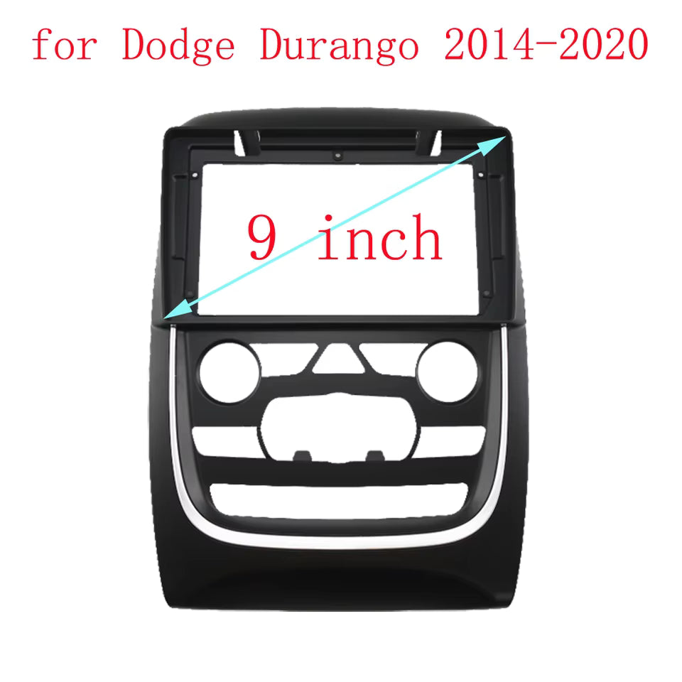 CONSOLA DODGE DURANGO 2014 A 2020 - 9 (NEGRO MATE)
