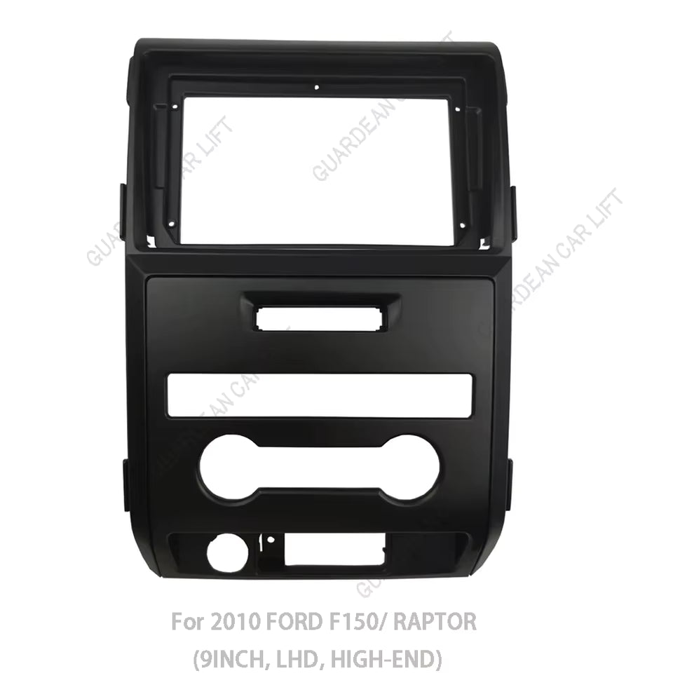 CONSOLA FORD RAPTOR F150 AIRE MANUAL 2008 A 2014 - 9 (NEGRO OPACO)