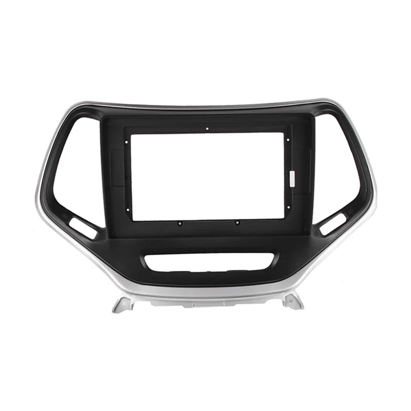 CONSOLA JEEP CHEROKEE 2014 A 2019 - 10 (NEGRO MATE CON GRIS PLATA)